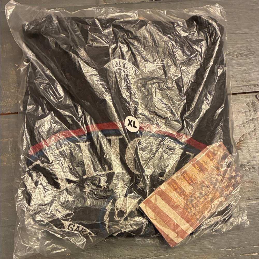 NEW IN BAG Affliction Black Graphic Tee